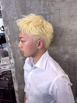 メンズサロン キング 梅田店(Men’s salon K!ng) 波巻きツイストスパイラルパーマ/フェザーパーマ/眉毛/メンズ