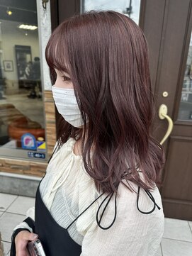 コレットヘアー ザモリオカ(Colette HAIR the MORIOKA) Bordeaux color♪
