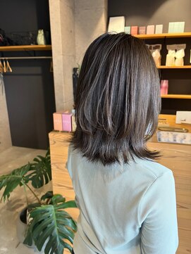 リベルタ(LIBERTA) ブリーチなしカラー☆カーキグレージュ