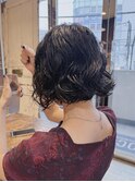 【macana指名】ボブパーマ デジパ ゆるふわパーマ