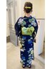 【７月８月限定】浴衣着付け+簡単ヘアセット　￥6600
