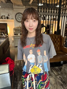 トレンチ(TRENCH) 自然体で洒落る◎クセ毛風パーマ