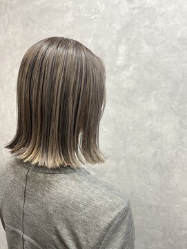 ノダン(Nodan) 白髪ぼかしエアタッチハイライトカラー