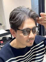 バース 梅田中崎町店(BIRTH)&nbsp;50代40代白髪ぼかしシルバーメッシュバレイヤージュ