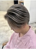 バレイヤージュ20代30代40代◎シャドールーツフェザーパーマ