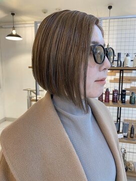 カシー(Casii) 前下りボブ前髪なし