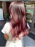 ワインレッドカラー