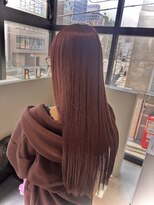 ルラブランシェ(Rula branche) 桜ピンクでウルツヤ髪