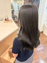 モア 下通店(MORE) Olive Beige/髪質改善ケアカラー/ブリーチなし