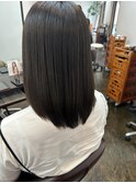 髪質改善ストレート