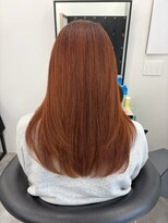 アース 青葉台店(HAIR&MAKE EARTH)&nbsp;明るく華やかなオレンジブラウン【青葉台】
