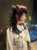 ランド(LAND)&nbsp;カシスレッド　ぱっつんバング