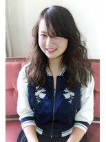 レンガヤシンジインターナショナル(RENGAYA SHINJI INTERNATIONAL) ふわっふわ♪黒髪でも透けるウェーブヘア