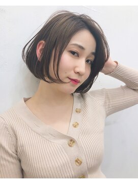 エトネ ヘアーサロン 仙台駅前(eTONe hair salon) 《eTONe》 natural bob