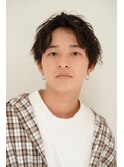 ＼チャコールグレー／ウェットヘア×モノトーングレージュ