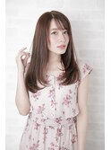 セクションカラー/グラデーションカラー/ペールベージュ/秋葉原