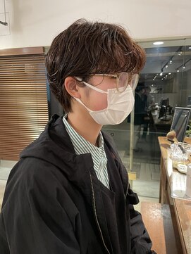 リマ(RIMA) マッシュショート。パーマ　ショートスタイル