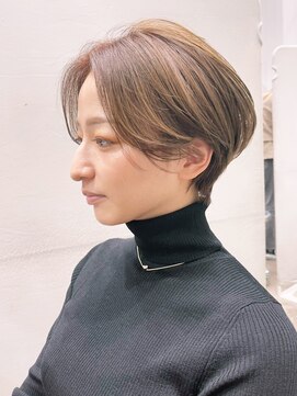 アルバム 渋谷パルコ(ALBUM) 大人ショート_グレージュカラーボブウルフ_ba366571