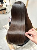 大人かわいい20代30代40代小顔ショコラベージュ１Zina船橋