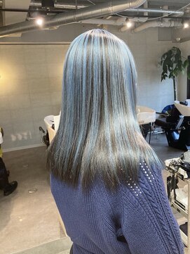 コワファーストナガサキシャンプーボーイ(COIFF1RST NAGASAKI SHAMPOO BOY) アウターカラー ペールブルー