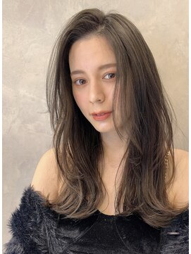 トルネード(TORNADO) チョコレートカラーで透明感☆韓国ヘアくびれレイヤー　S522