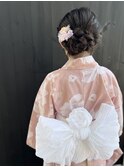 浴衣×ヘアセット