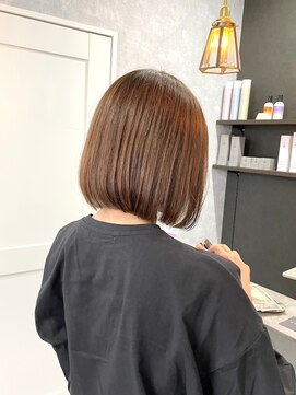 ヘアアンドアイラッシュ ルーム(hair&eyelash room) ミニボブ