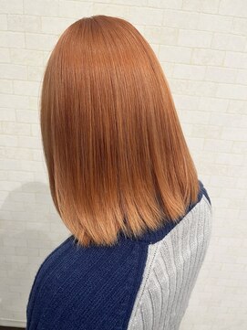 ゼスト フィーノ(ZEST fino) 【木村】wカラーで韓国風秋オレンジに変身!