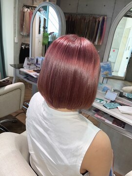 ミラシィ 成田(Mirashy) 艶感ピンクボブスタイル[成田駅]