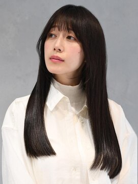 アース 豊崎店(HAIR&MAKE EARTH) サラツヤストレートロング