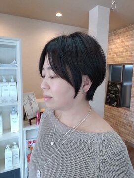 ミエル(miel) 【hair design miel】大人ショートカット