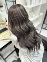 ラムシェール(LamChele)&nbsp;【lamchele】シルバーグレー×ハイライトカラー