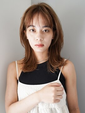 ガーランド (Garland) 顔まわりレイヤー◎大人かわいい似合わせ小顔カット外ハネくびれ