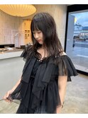 緩めで柔らかいニュアンスパーマ
