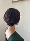 オレンジカラー×ショートヘア☆20代30代40代50代