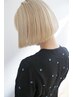 【何度でも使える】ダブルカラー＋トリートメント(ケアブリーチ込)　￥16800