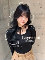 ロンドメリア 天神大名店(Lond Melia) ★メルティカラーフェミニンロング似合わせカットミディア厶★★