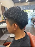 ツーブロックかりあげスタイル