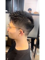 クロム トウキョウ ザ バーバーアルト 神保町店(CHROM TOKYO the Barber ALT)&nbsp;メンズショート/ベリーショート/アップバング