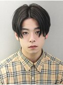 トランクスヘアセンターパートニュアンスパーマ韓国カルマパーマ