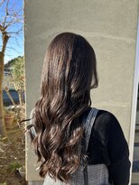 モリグリーン(MORI GREEN)&nbsp;◆フェミニンウェーブロング【アッシュブラウン】