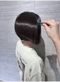 前下がりボブ