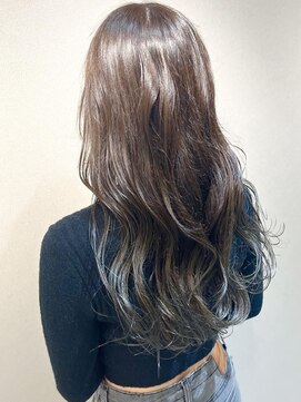 エイクス ヘア デザイン×美髪クリニック 千葉(AQs hair design) くびれヘア/アプリコットオレンジ/夏/髪質改善[千葉駅]