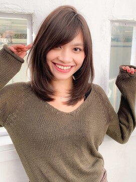 ロンド ルージュ 銀座店(Lond rouge) 銀座/ショートボブ/髪質改善/顔周りレイヤー/韓国/ブリーチなし