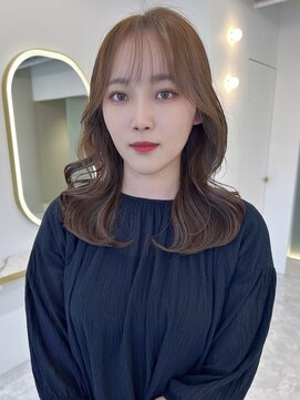 エトワール バイ ヴィンス(etoile by vince) 韓国くびれヘア/柔らかハニーベージュ