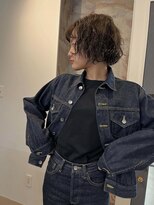 ユノ(juno)&nbsp;抜け感パーマボブ