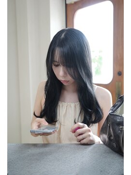 ニュイ(NUIT) レイヤーカット髪質改善トリートメントハイライトミニボブ