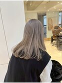 透明感ラテグレージュカラー