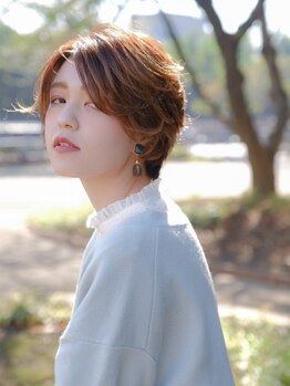 【豊中/21時まで受付】360°どこから見ても綺麗なフォルムに。あなただけの似合わせショートを実現＊