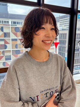 ナチュラルボブパーマ